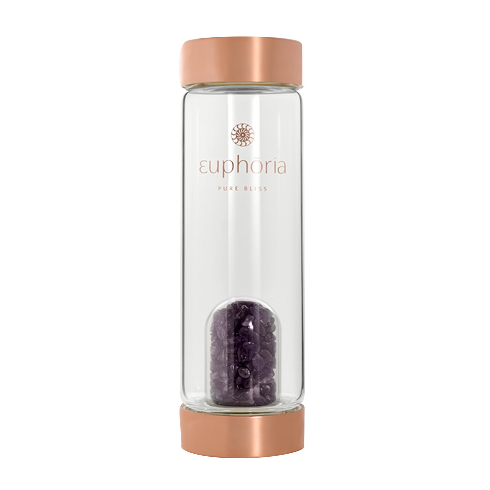 Euphoria - Amethyst Crystal Bottle - 500 ml
