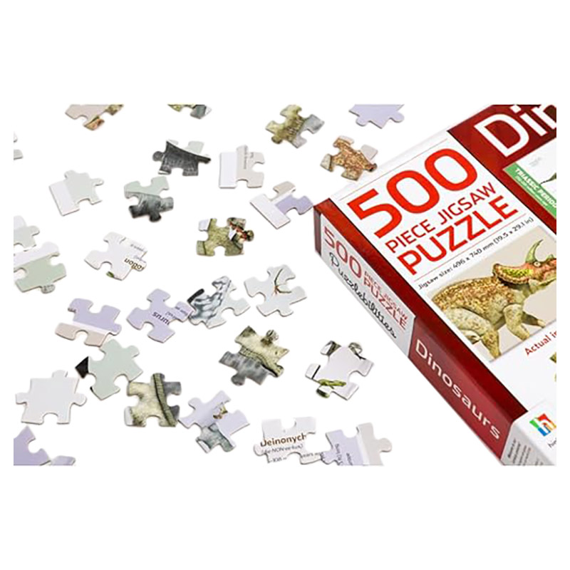 كتاب الديناصورات - 500 قطعة