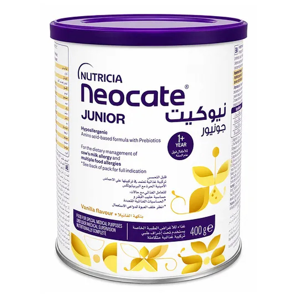 Neocate Junior with Prebiotics Formula With Vanilla - 400g