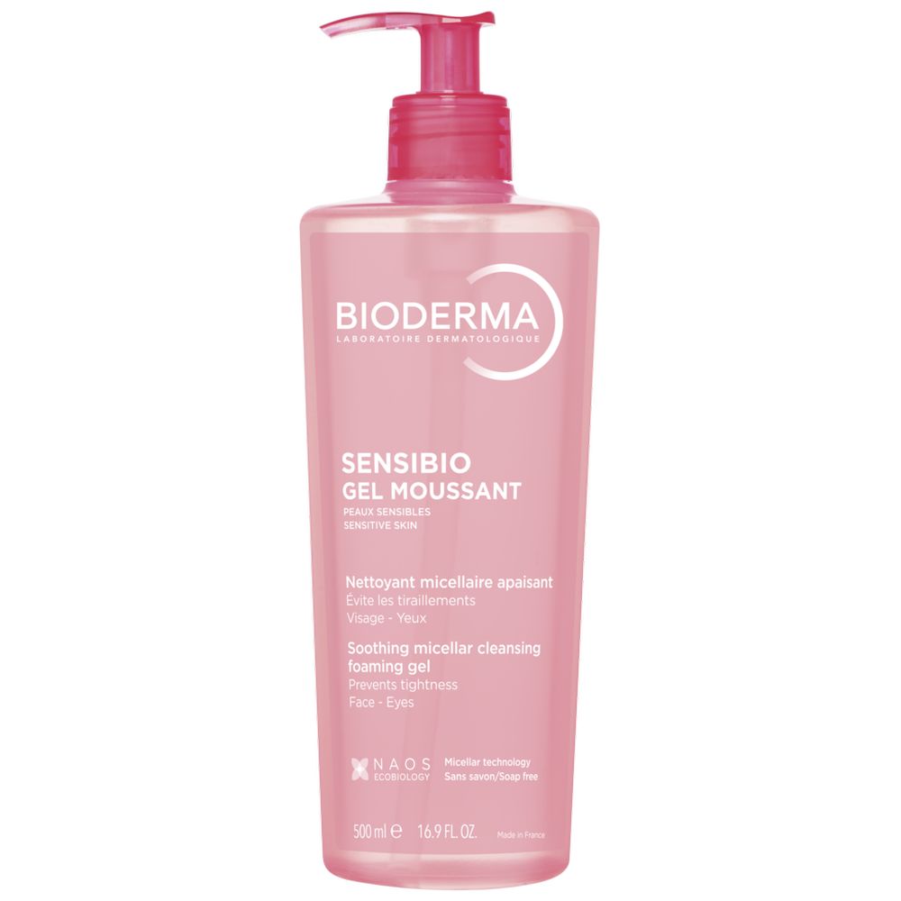 Bioderma - Sensibio Gel Moussant Cleanser For Sensitive Skin 500ml