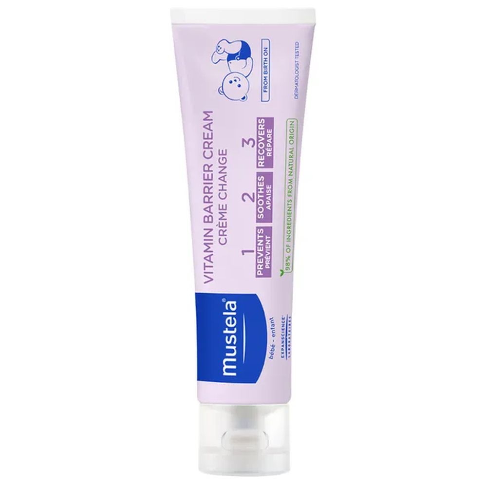 Mustela - Vitamin Barrier Cream Nappy - 50ml
