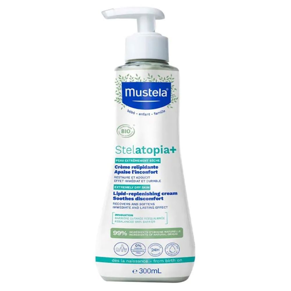 Mustela Stelatopia+ Lipid Replenishing Cream - 300ml