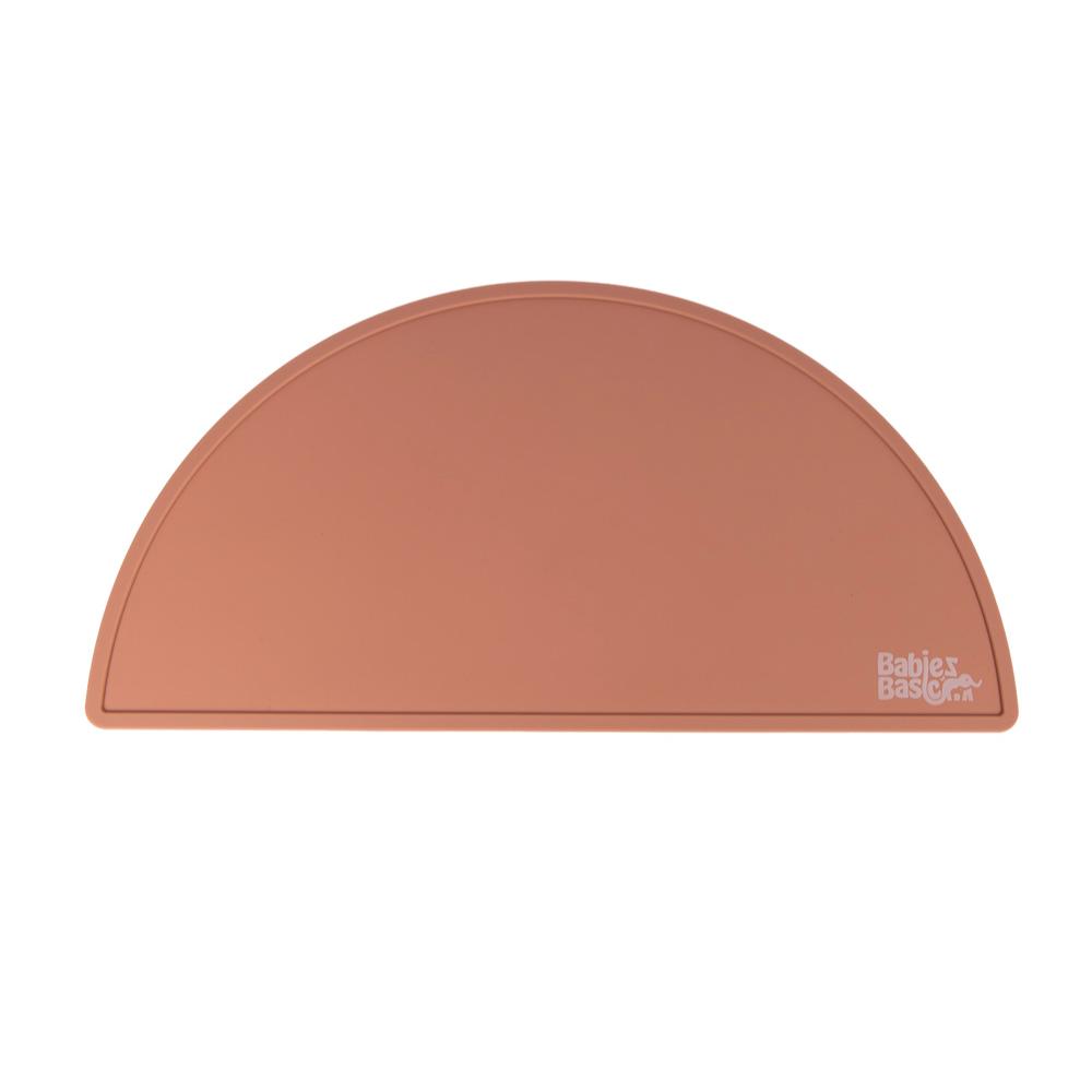 Babies Basic Silicone Placemat - Brown