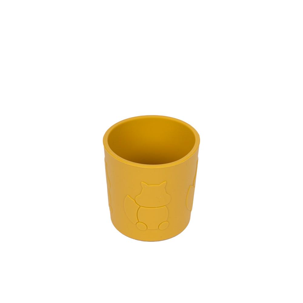 Babies Basic - Stage 1 Silicone Trainer Cup With Handles - Yellow