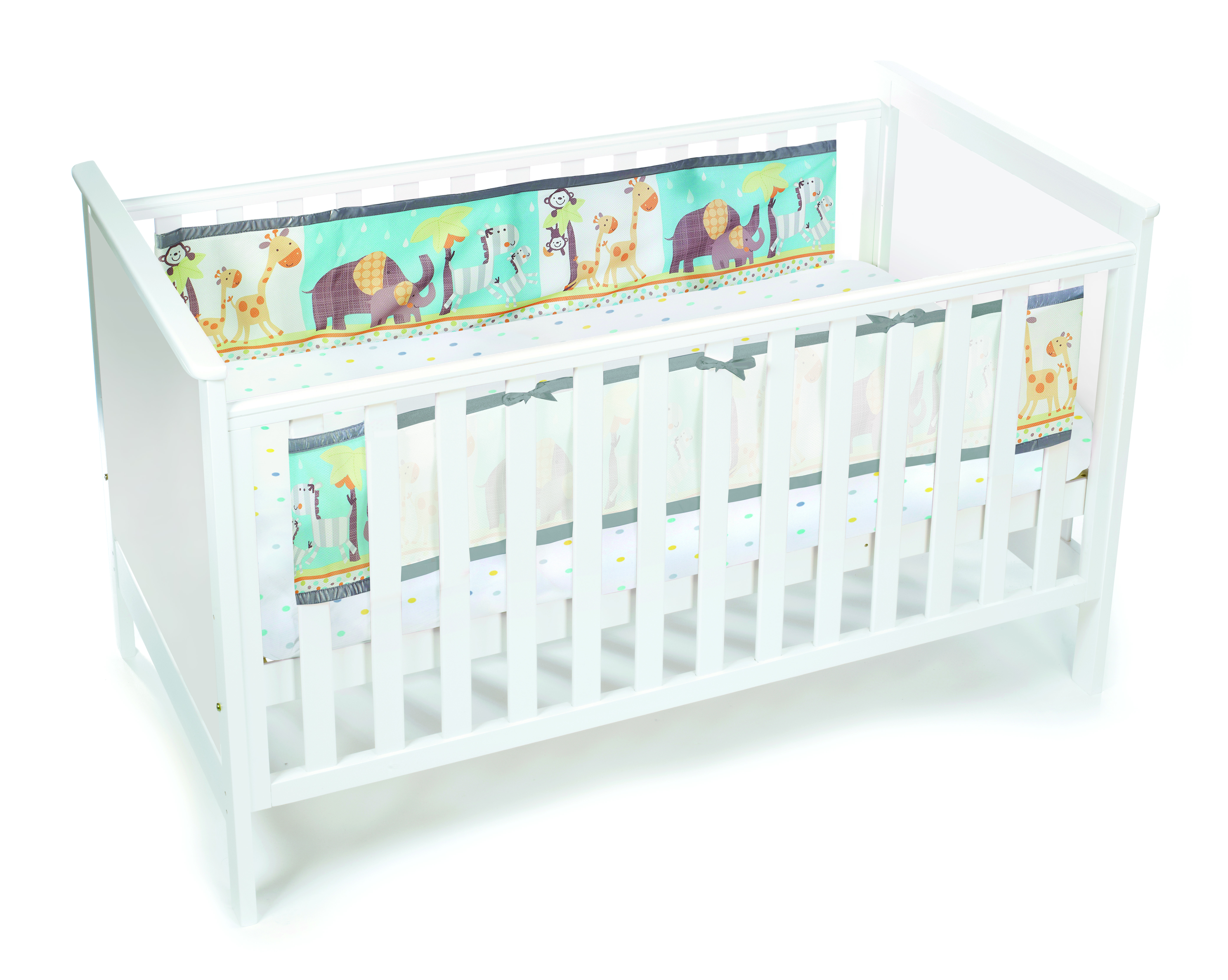 Breathable Baby 2 Sided Mesh Liner - Animal 2 By 2