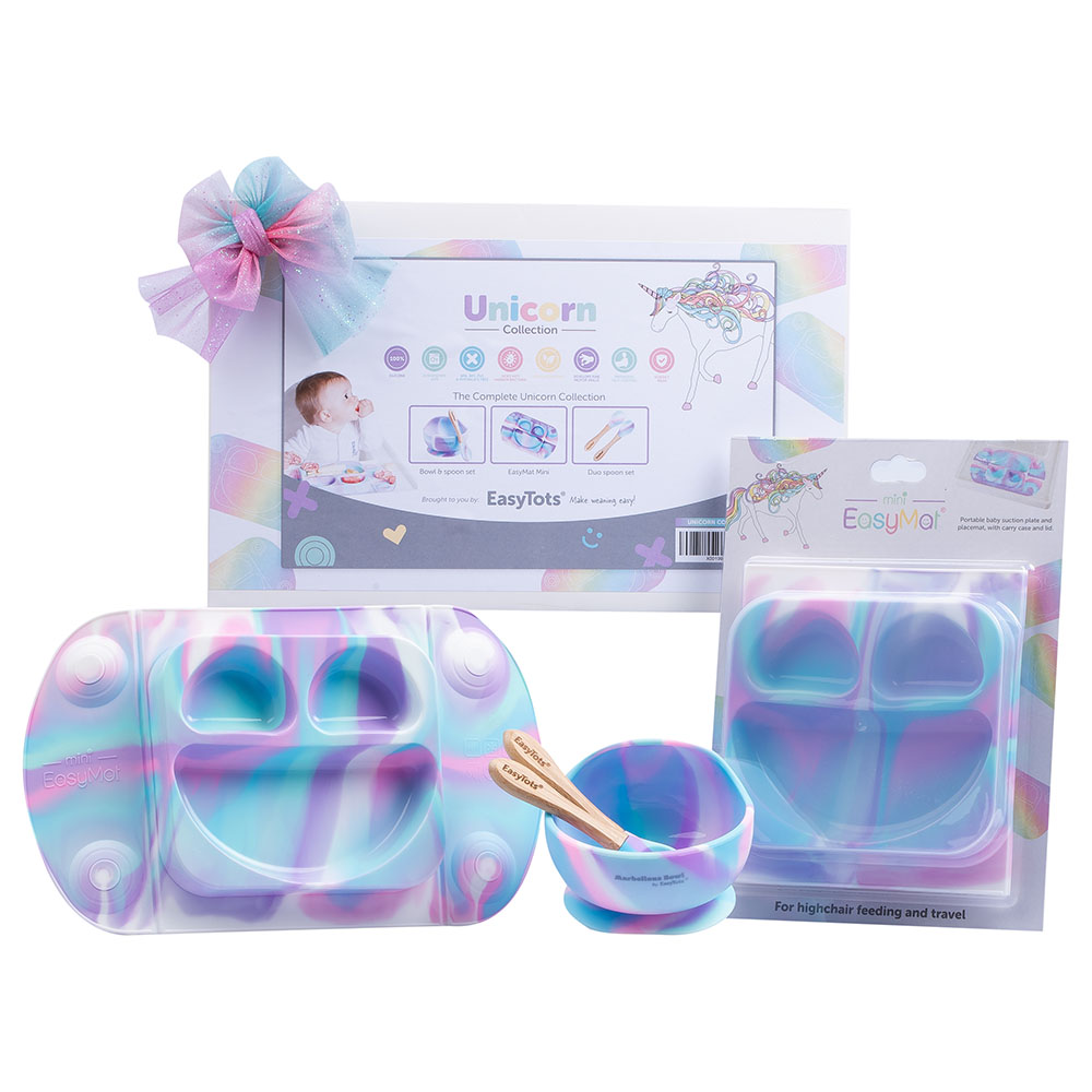 EasyTots Feeding Gift Box Unicorn Set