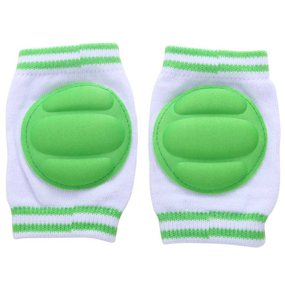 B-safe Knee Pads Green Protective Pads - White