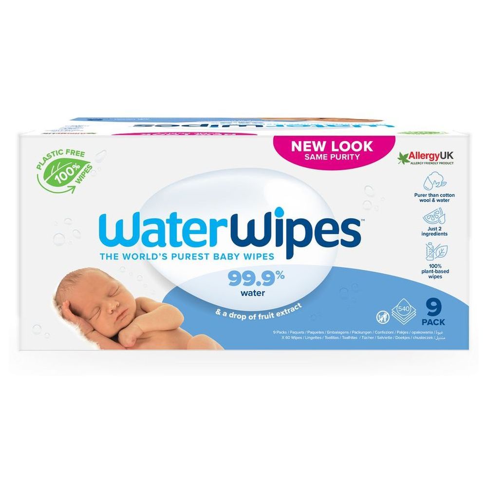 Waterwipes - Original Wet Wipes - 540pcs