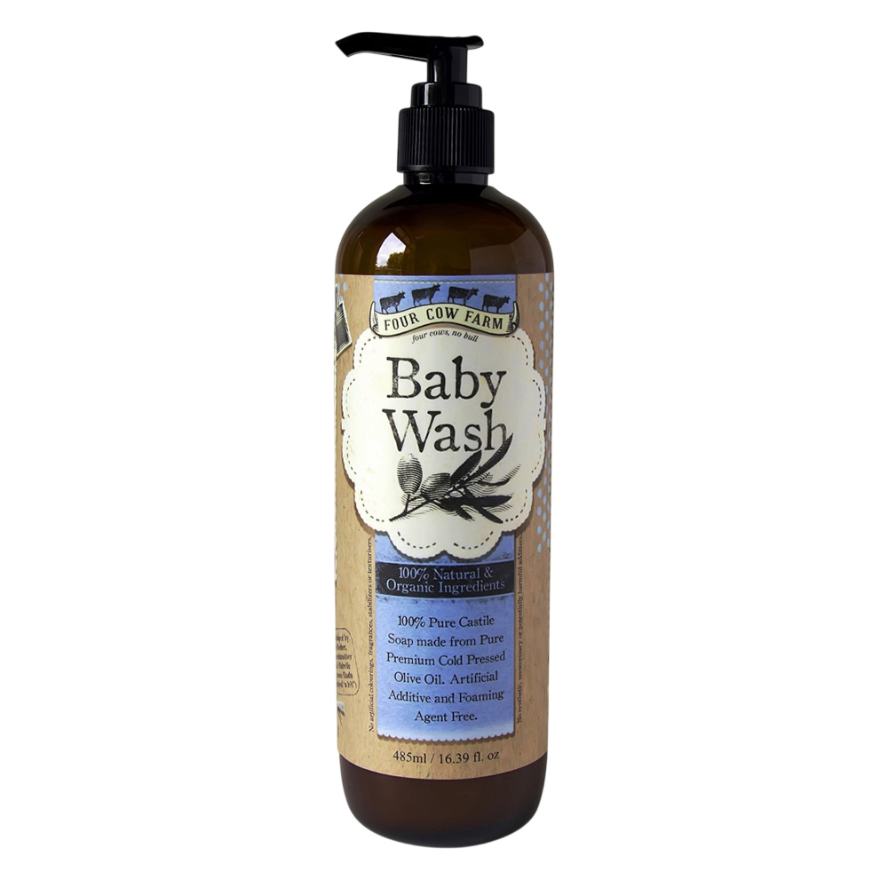 Four Cow Farm Baby Wash (485ml)