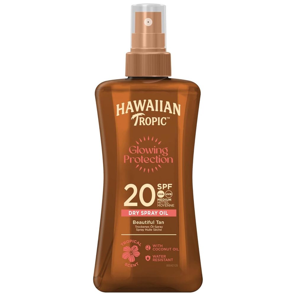 Hawaiian Tropic - Coconut & Guava SPF20 Tanning Oil Spray 200ml