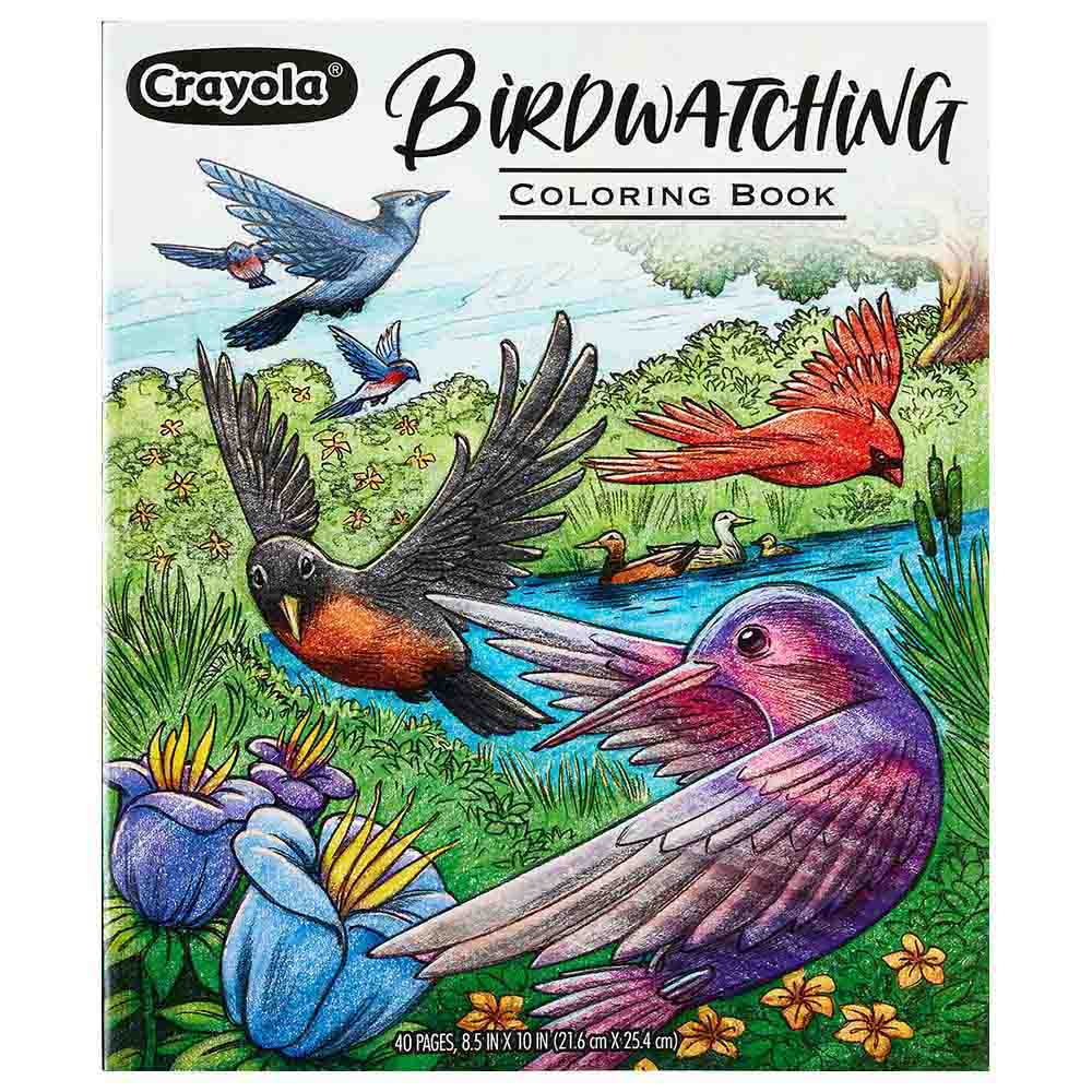 Crayola - Bird Watching Coloring Book - 40 Pages