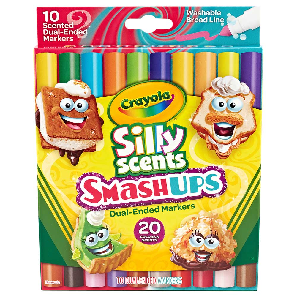 كرايولا - أقلام تلوين سيلي سينتس برأسين - عدد 10