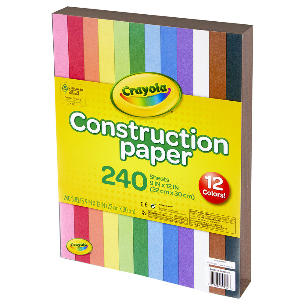 كرايولا - ورق فني - 4.06 × 22.86 × 30.48 سم - 240 صفحة