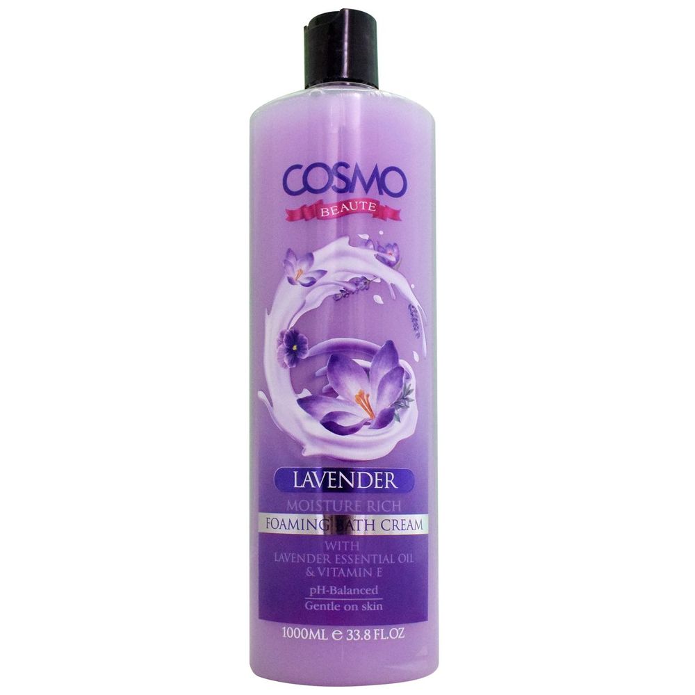 Cosmo - Beaute Moisture Rich Foaming Bath - Lavender - 1000ml