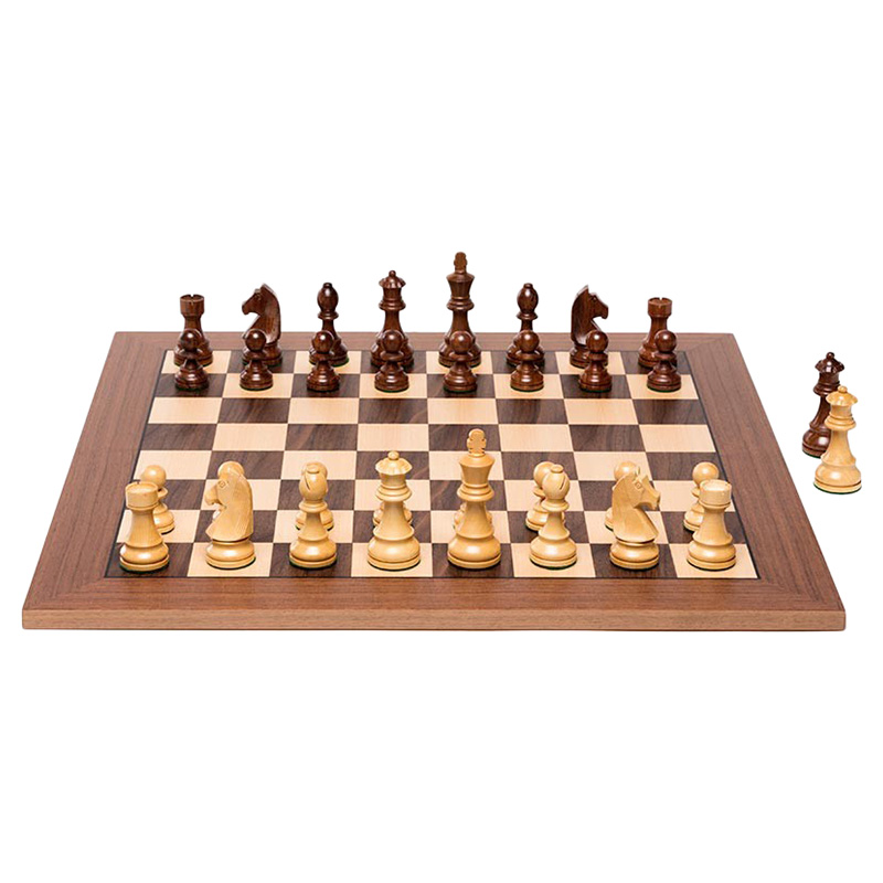DGT - 10842 Walnut Chess Board Non-Electronic