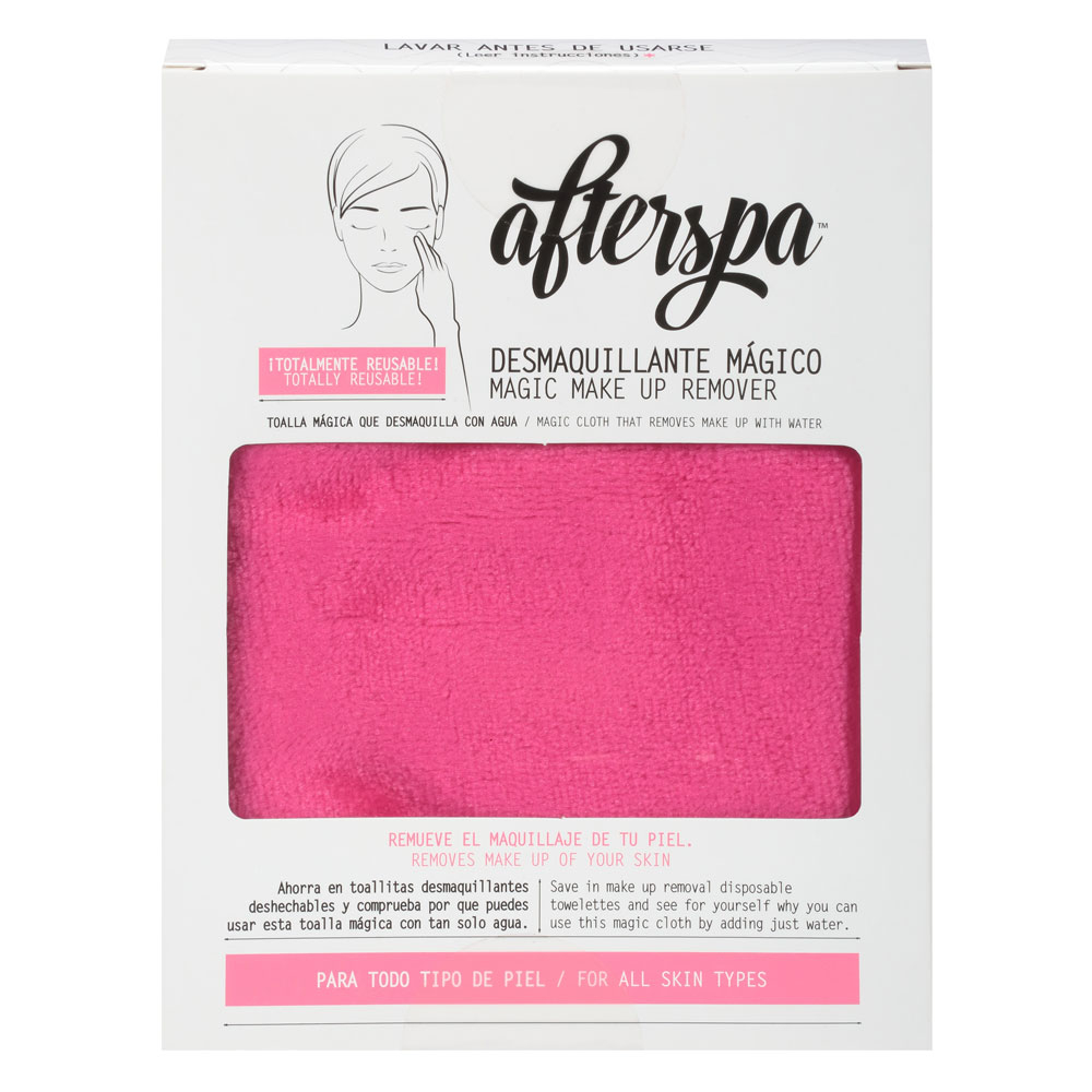 Afterspa - Magic Makeup Remover - Pink