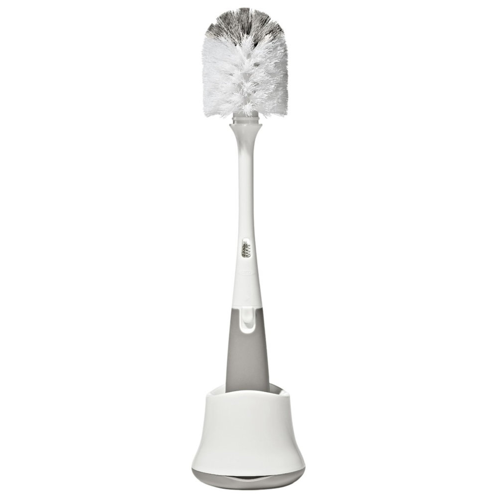 Oxo Tot - Bottle Brush With Stand - Gray