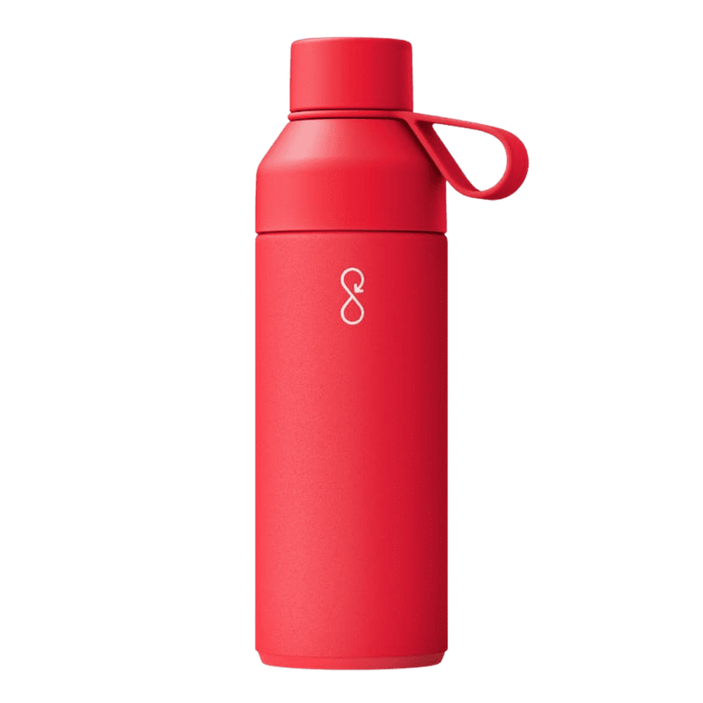Ocean Bottle - Stainless Steel Bottle - Red - 500ml