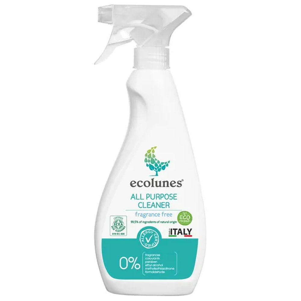 Ecolunes - Fragrance Free All Purpose Cleaner - 500 ml