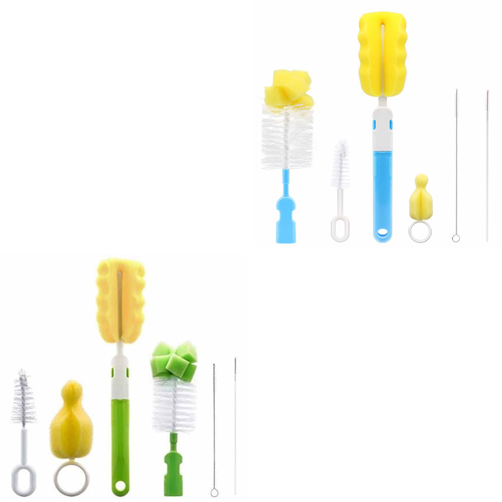 Purple Parrot - Baby Bottle Brush 5pc-Set - Assorted