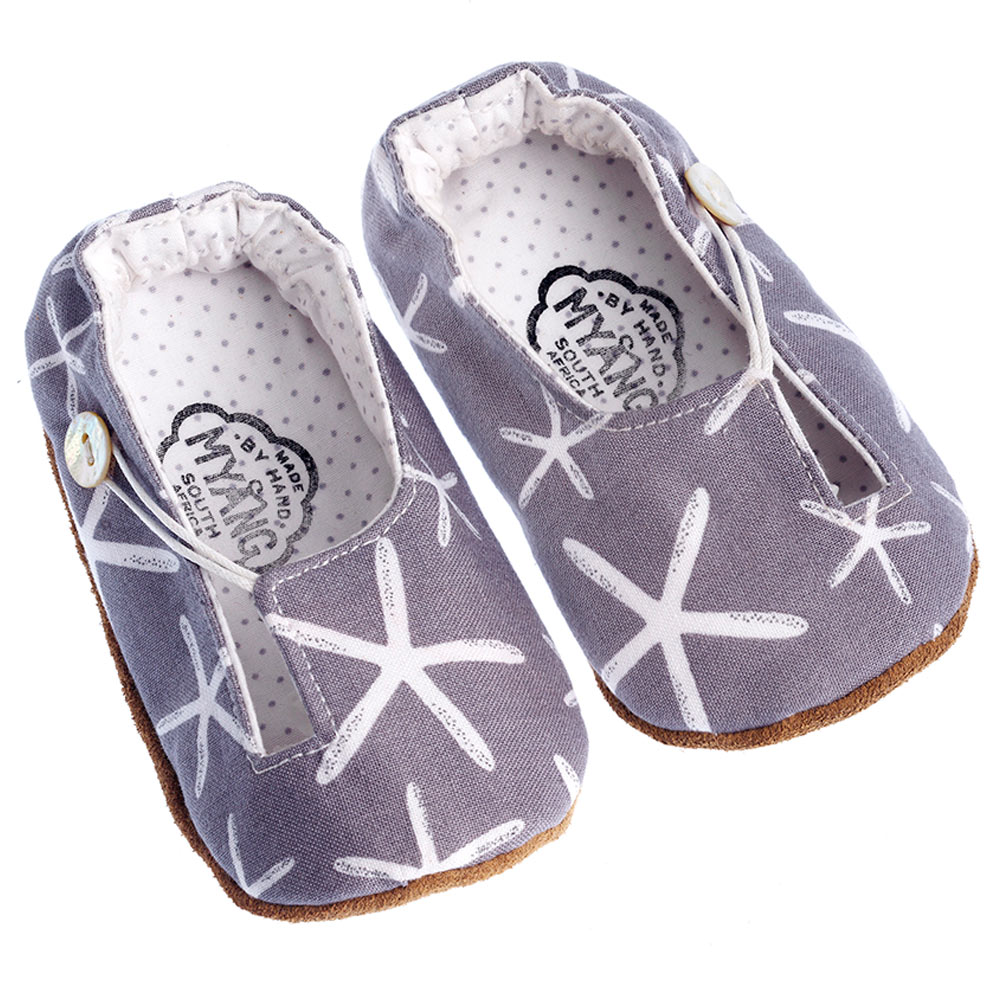 Myang Starfish Keyhole Soft Suede Shoes