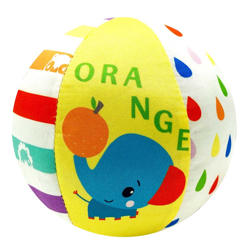 كرات خشخيشة قطيفة للأطفال من فيشر برايس، 10 سم