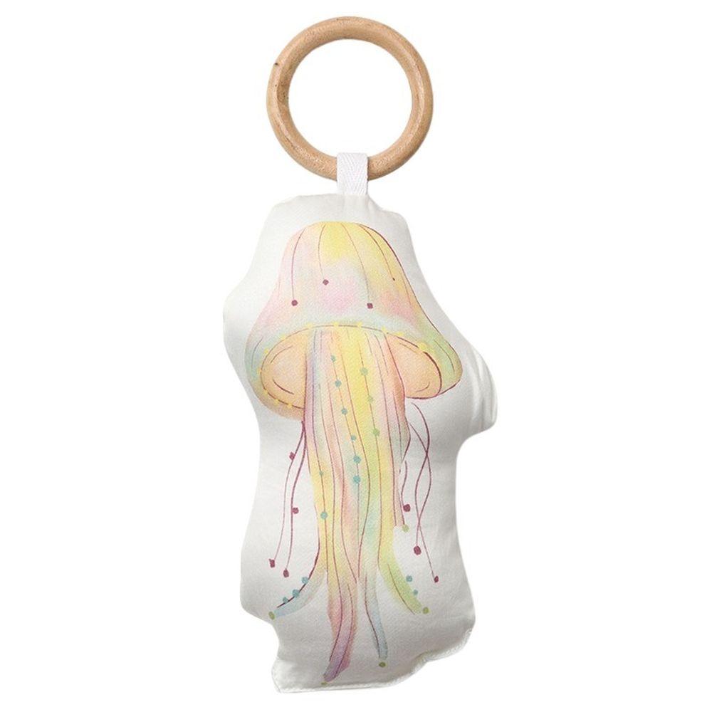 Fancy Fluff - Jellyfish Shaped Cushion With Teether