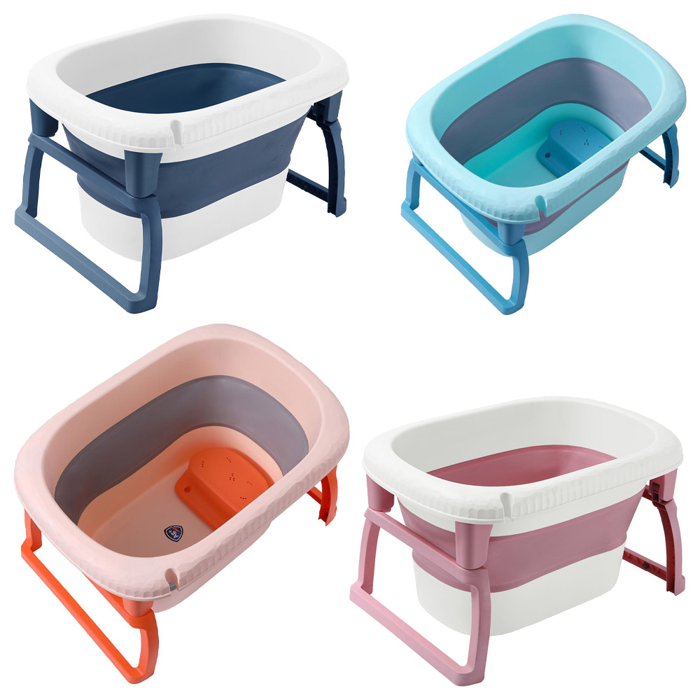 Little Angel Baby Bath Tub With Anti-Slip Stool