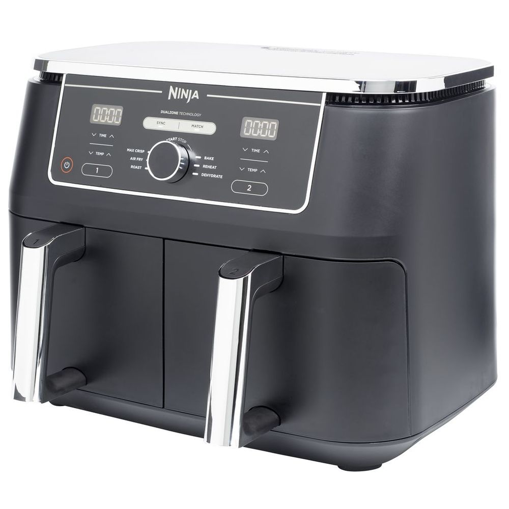 Ninja Foodi Max Dual Zone 2470W Air Fryer 9.5L - Black
