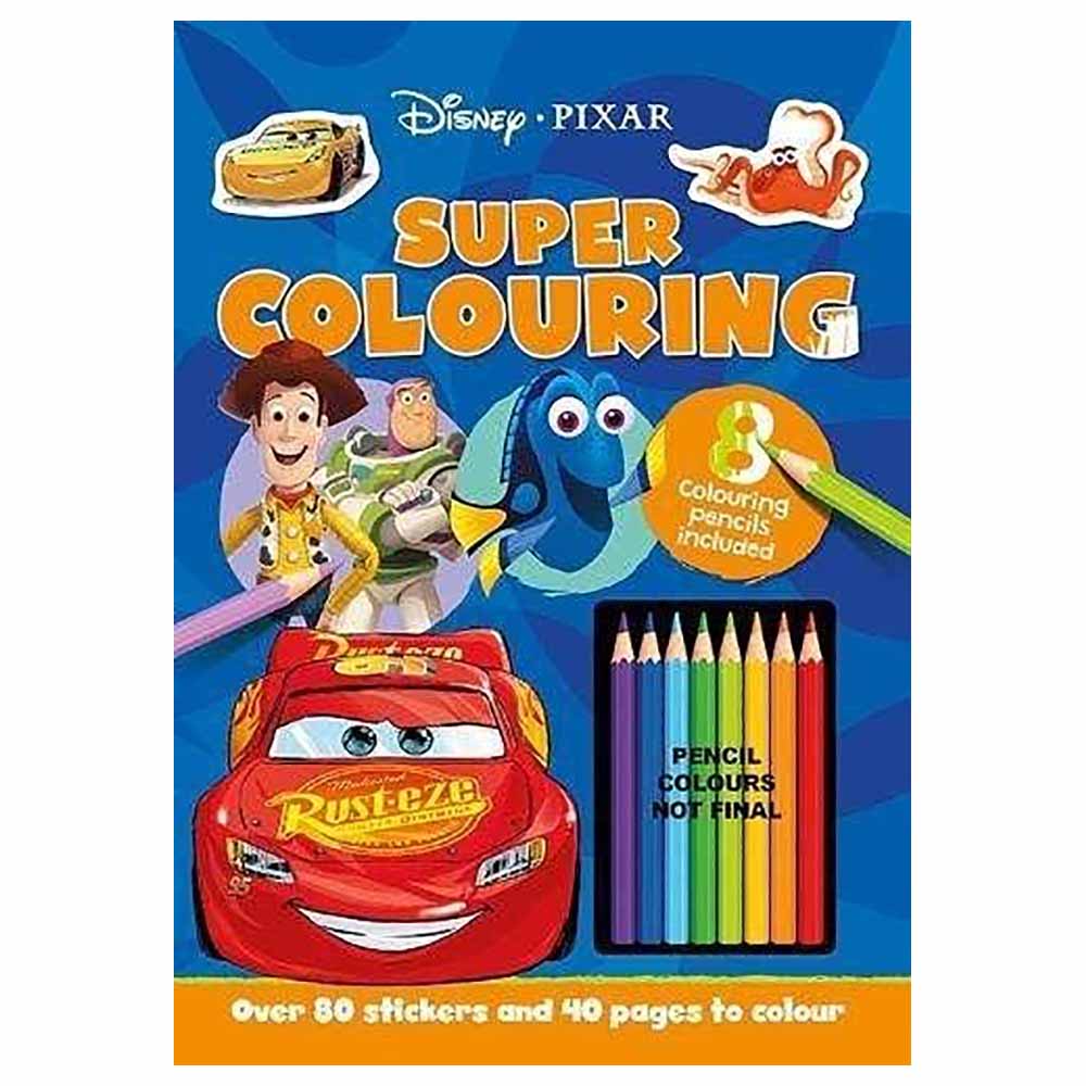 Pixar Super Colouring
