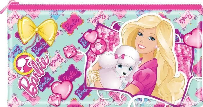 باربي- مقلمة مسطحة كبيرة