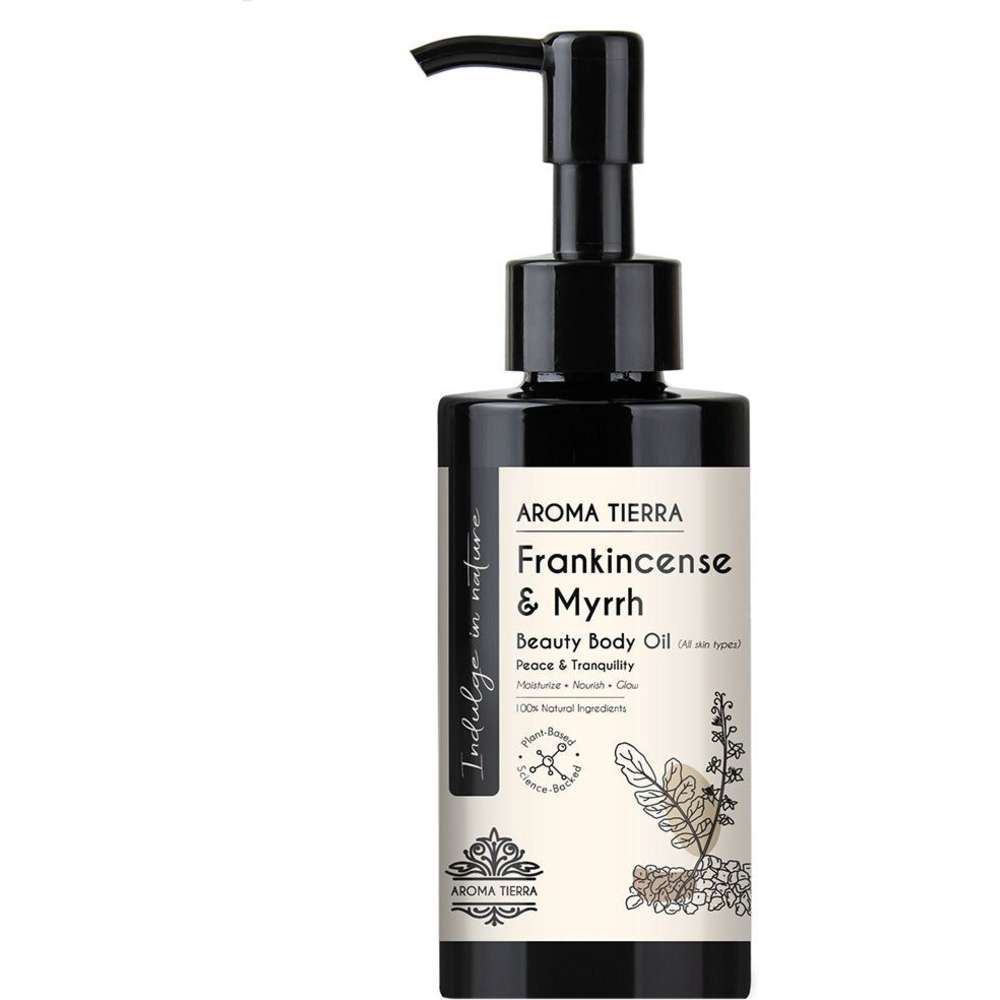 Aroma Tierra - Frankincense & Myrrh Dry Body Oil - 100ml
