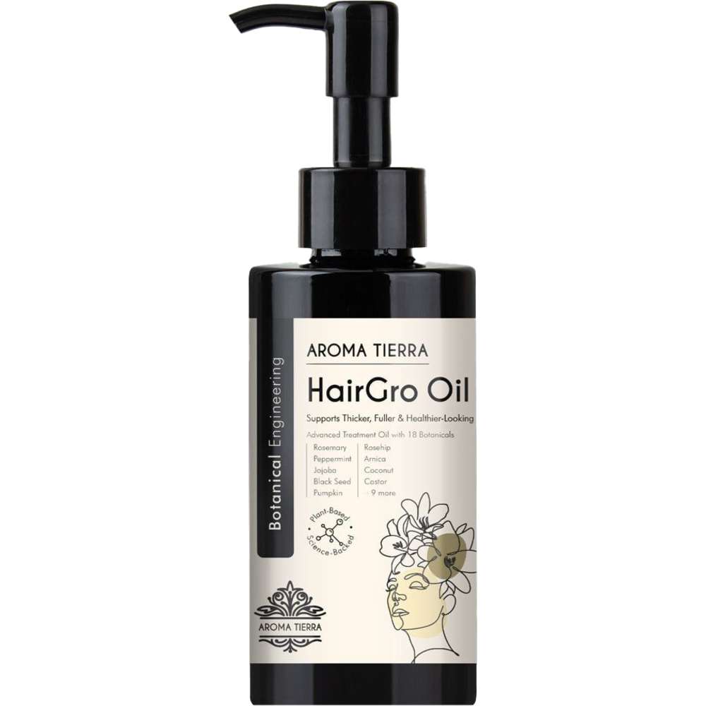 Aroma Tierra - HairGro Hair Growth Oil With Rosemary - 100ml