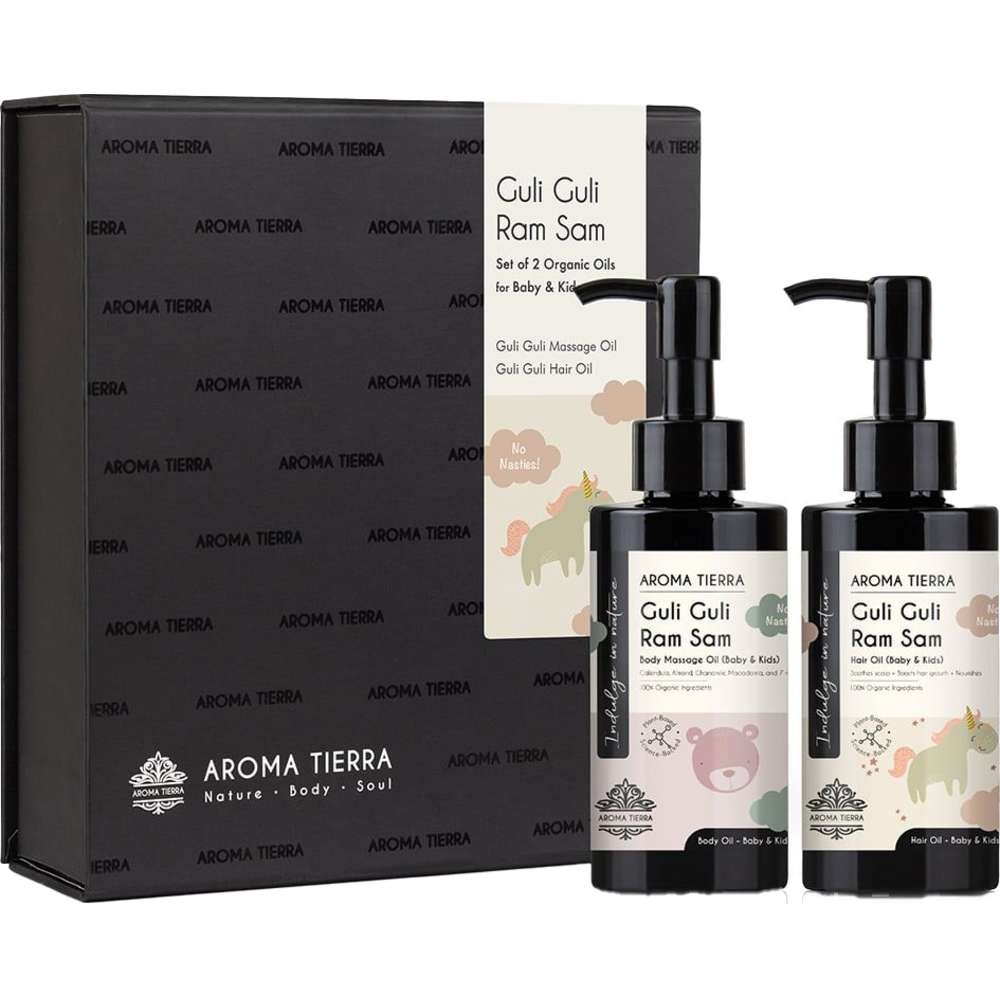 Aroma Tierra - Guli Guli Ram Sam Body Oil Gift Set - 2pcs