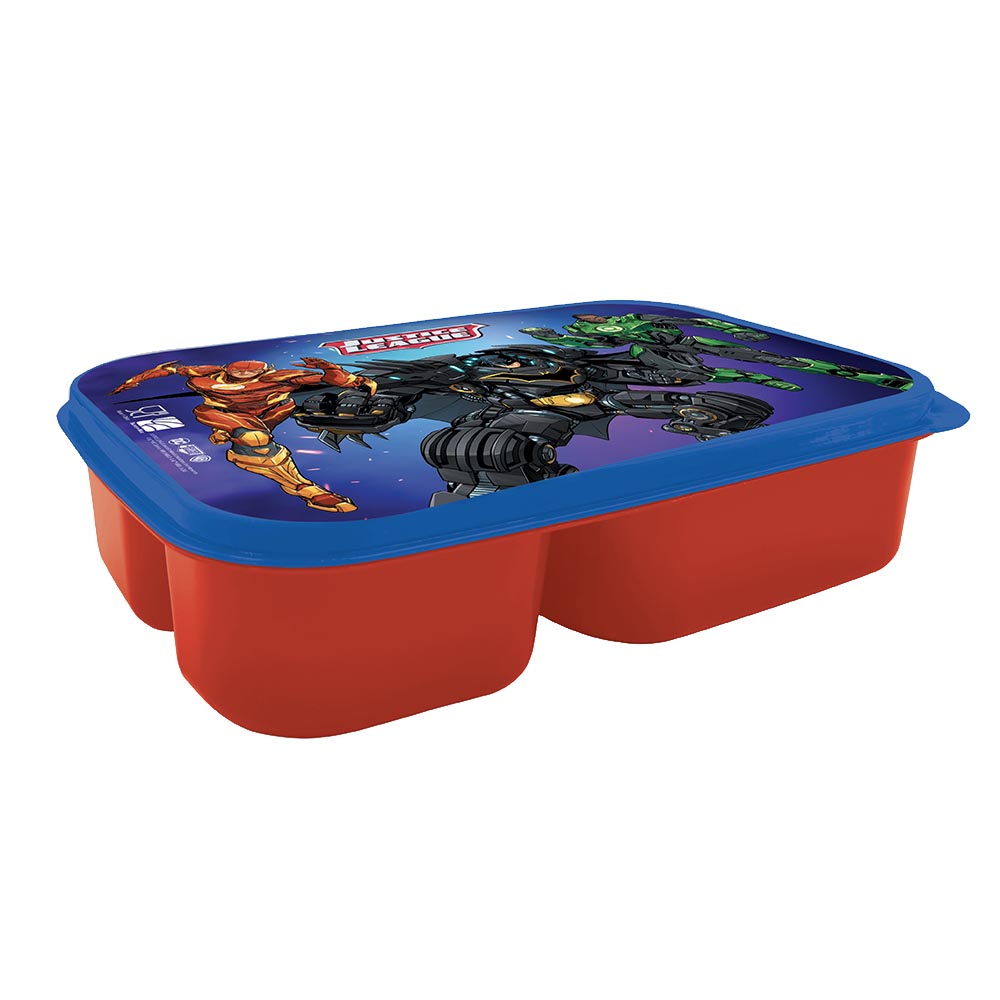 جاستس ليج - صندوق غداء 3 أقسام