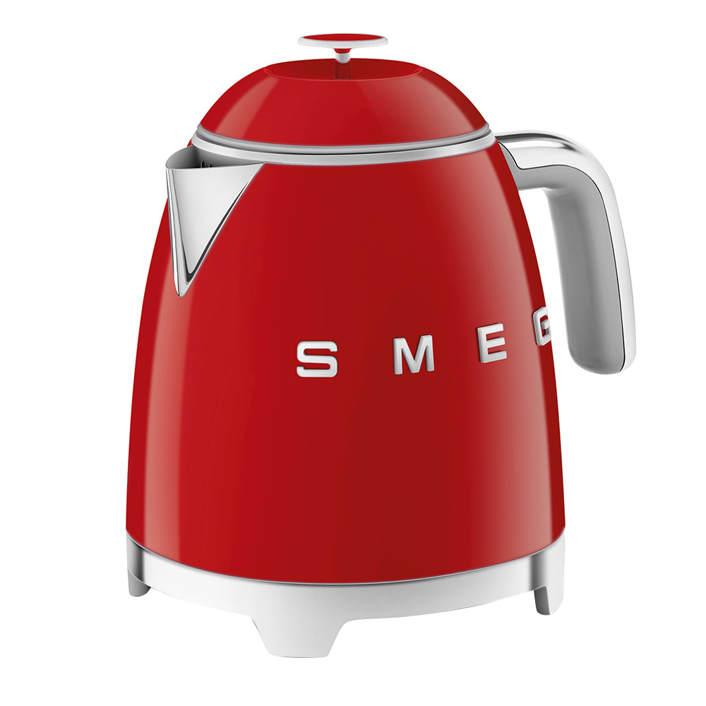 Smeg 50'S Retro Style Mini Kettle - Red - 0.8 L - 1400 W