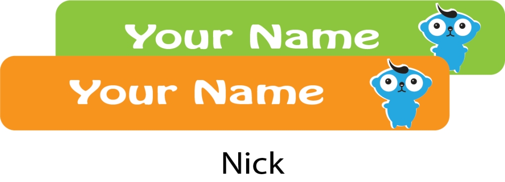 Ladybug - School Labels Nick - Pack of 131