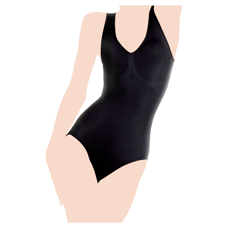 Lytess - Slimming Long-Sleeved Body Shaper - Glamour - Black