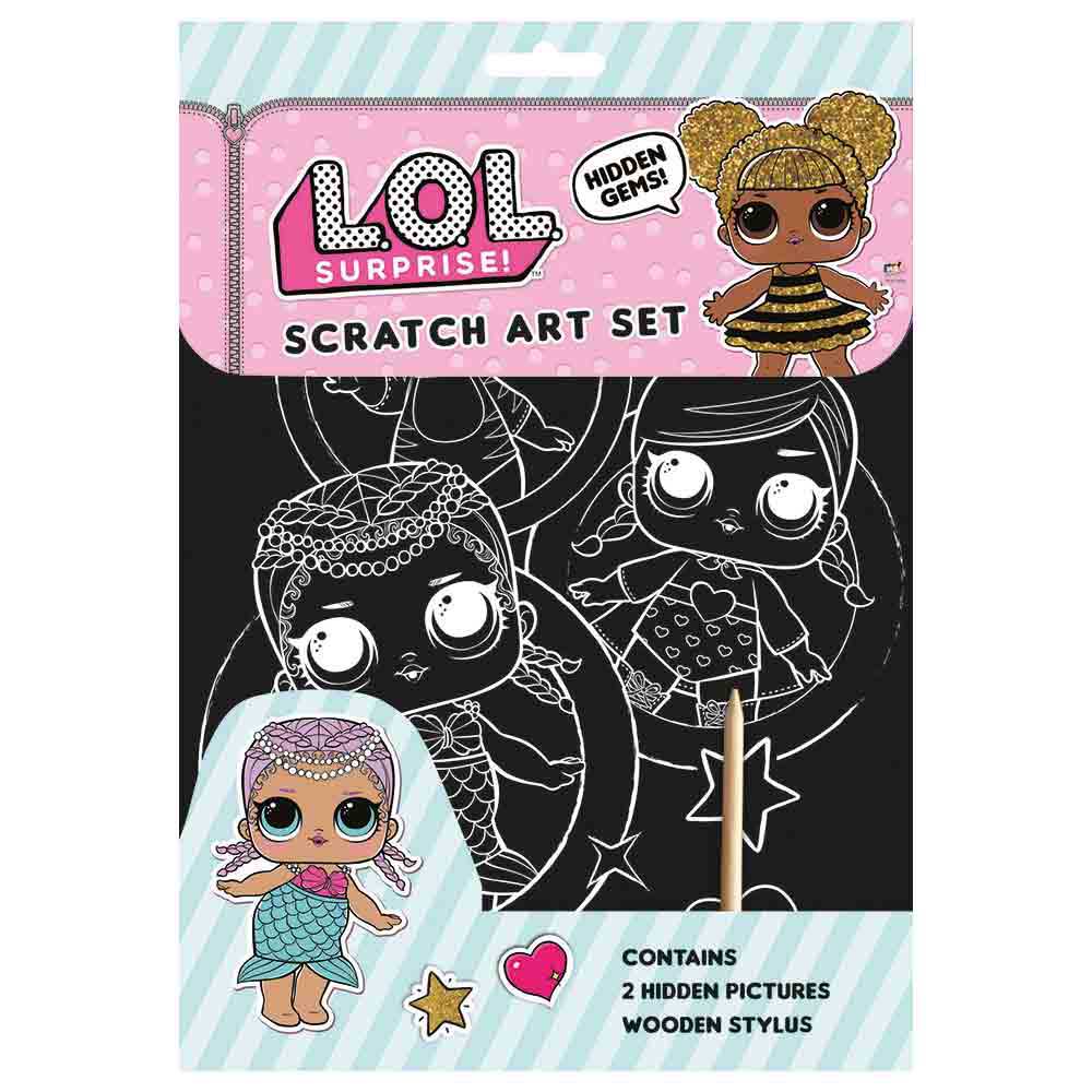 Lol Surprise Scratch Art