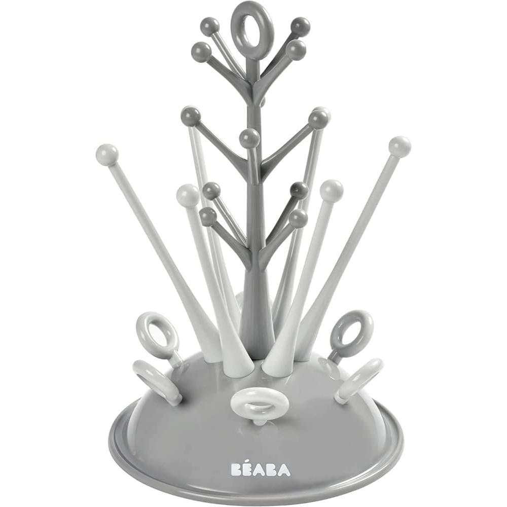 Beaba - Tree Draining Rack Baby Bottles And Accessories - Grey