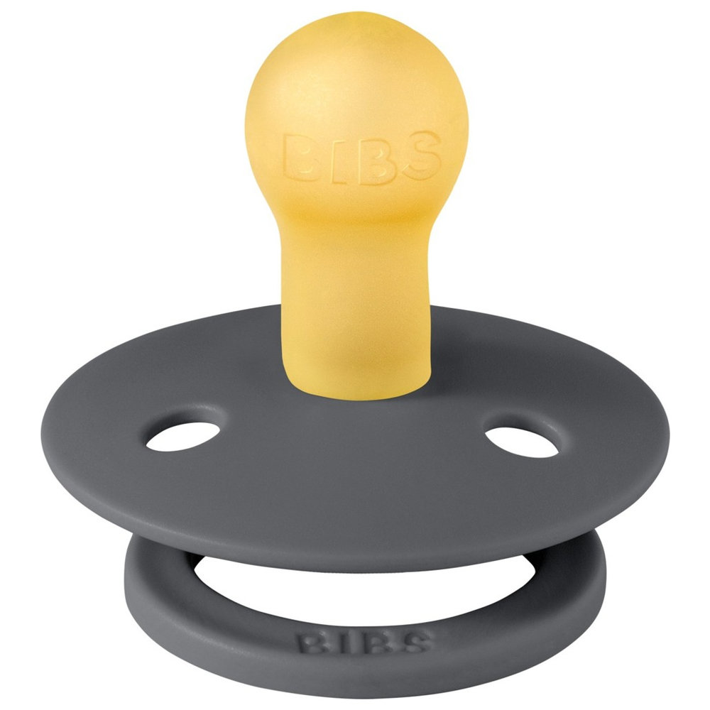 Bibs - Latex Colour Flow Pacifier - 0M+ - S1 - Iron