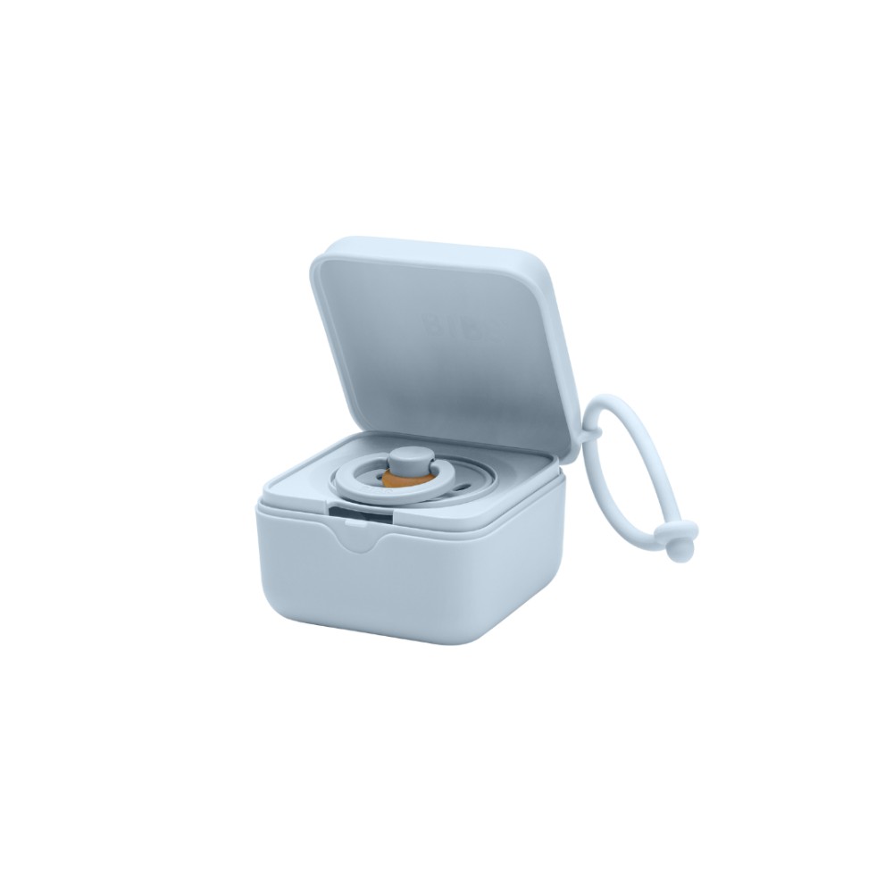 Bibs - Pacifier Box - Baby Blue
