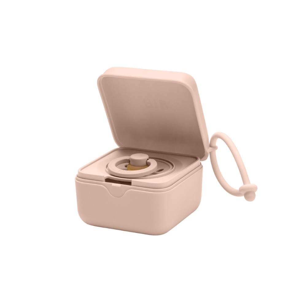 Bibs - Pacifier Box - Blush