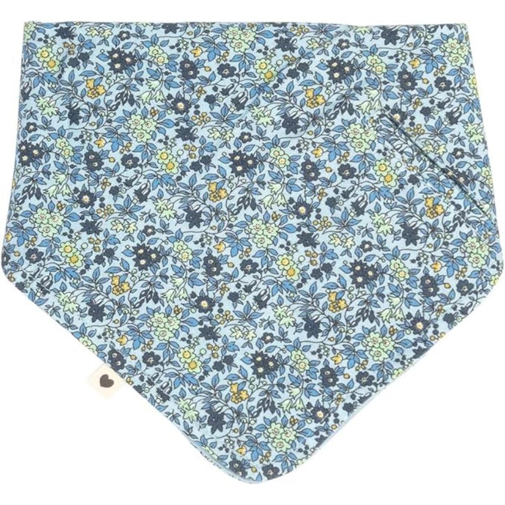 Bibs - Liberty Bandana Bib Chamomile Lawn - Baby Blue