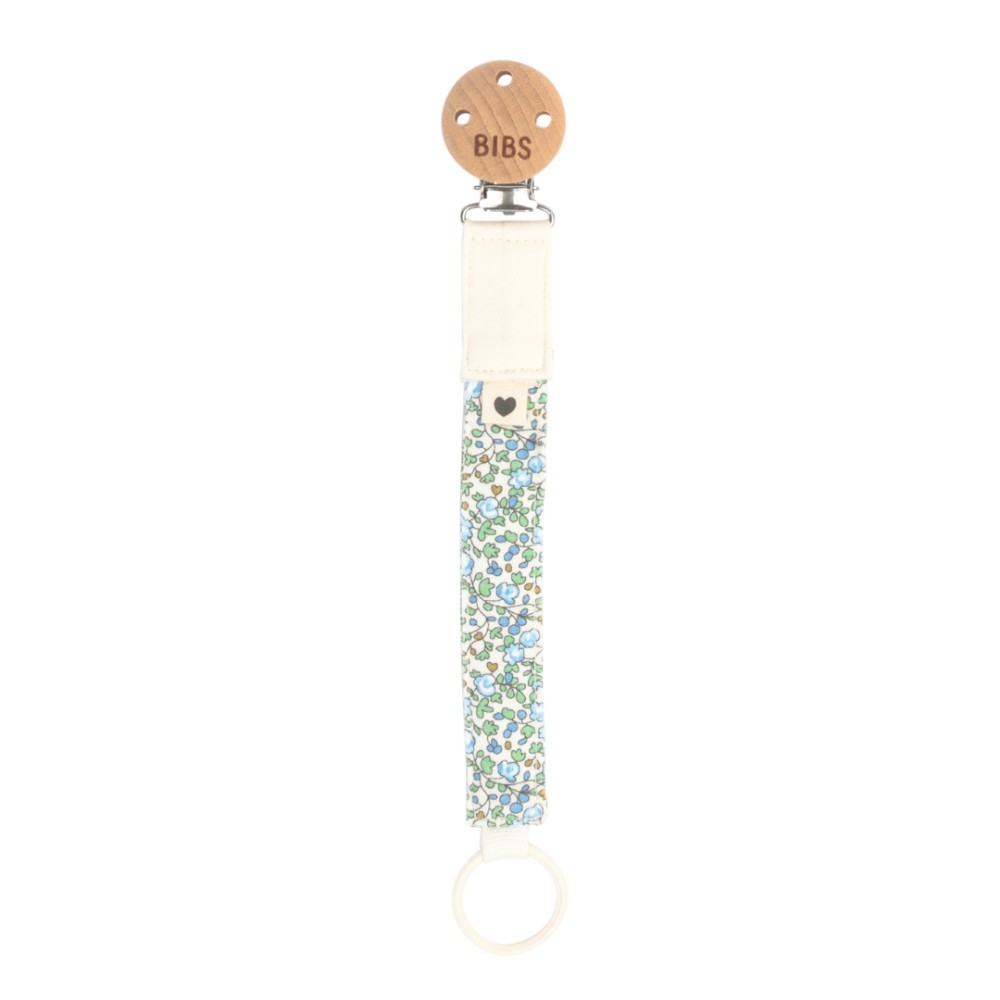 Bibs - Liberty Pacifier Clip Eloise - Ivory