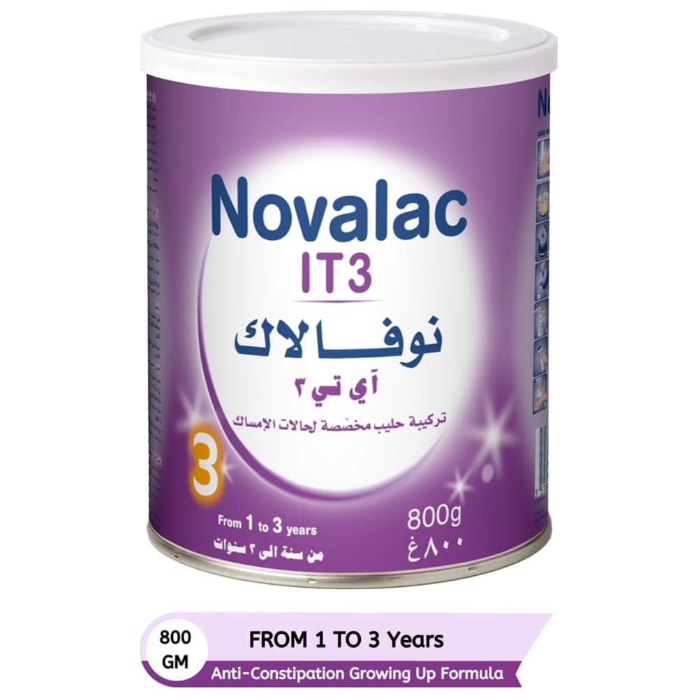 Novalac IT3 Anti-Constipation Growing Up Formula From 1-3 Years 800 g