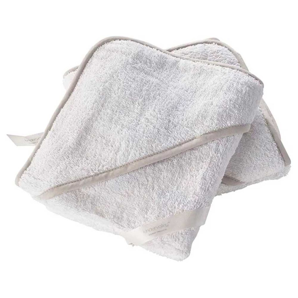 Kinder Valley - Hooded Towels - White - Pack of 2