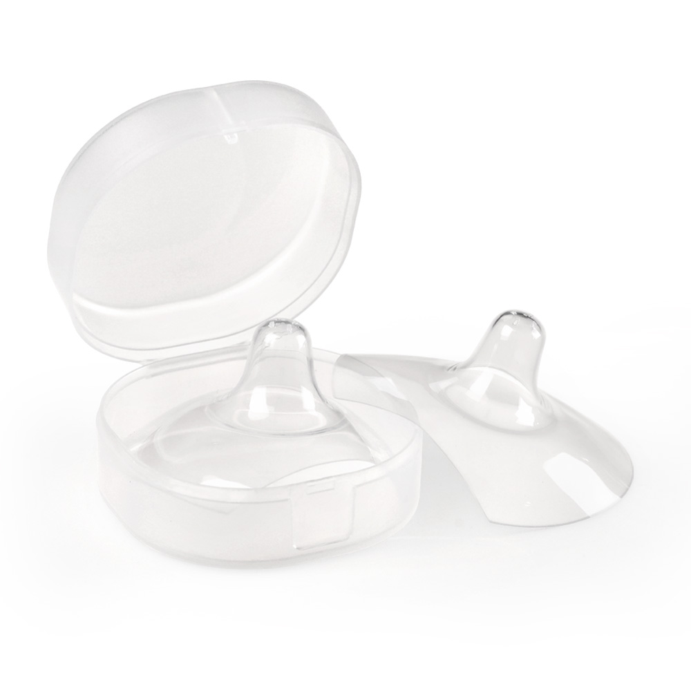 Haakaa - Ultra Thin Silicone Nipple Shields - Size M - Pack of 2