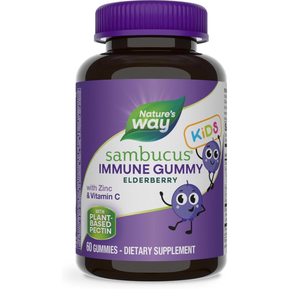 Nature's Way - Sambucus Elderberry Kid's Gummies 60's
