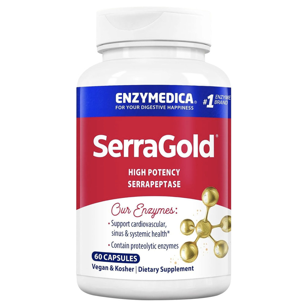 Enzymedica - Serragold 60 Capsules
